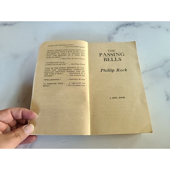 The Passing Bells By Phillip Rock Paperback - Picture 3 of 10